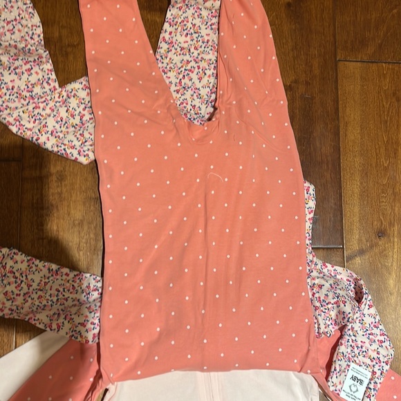 3 Pack Long Sleeve Zip Romper Footed Size 6-9 month - Picture 11 of 13